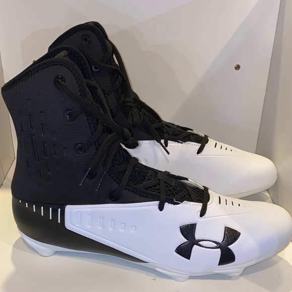 Under Armour Other - NWB!! Under Armour Highlight Select Detach Football Cleats Black/White Size 13